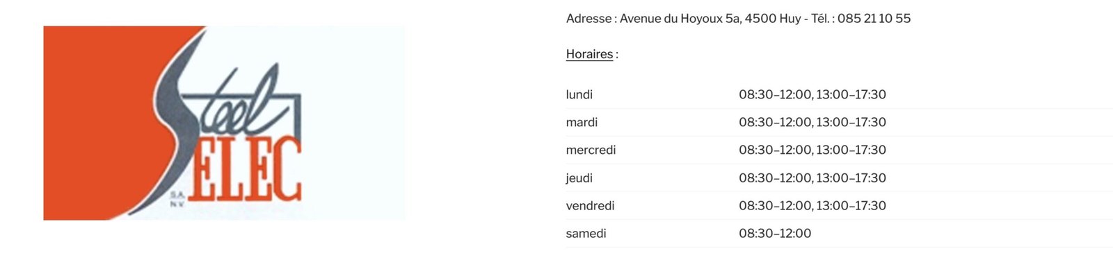 STEEL-ELEC, MATÉRIEL ÉLECTRIQUE, ÉLECTROMÉNAGER, ROBOTIQUE, DOMOTIQUE